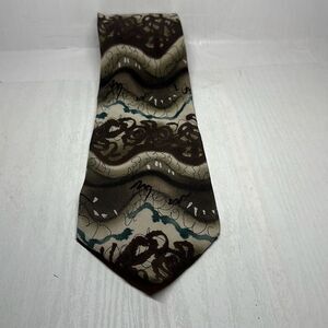 Vintage J. Garcia Men's Necktie‎ Tie Silk Capillaries Collection Nineteen 56”